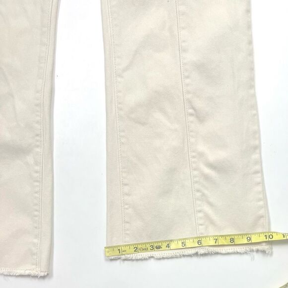 Amuse Society High Waisted Cropped Wide Leg Denim Pants - Picture 10 of 13